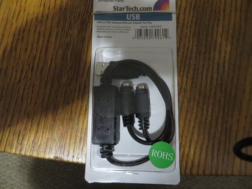 StarTech USB to PS2 Keyboard and Mouse Adapter for PC Model: USBPS2PC ...