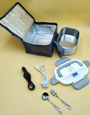 Elektrische Lunchbox COROTC 3-in-1 beheizt 12V/24V/110V Speisenwärmer Auto
