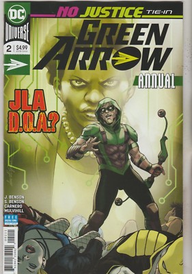 DC COMICS GREEN ARROW ANNUAL #2 JULY 2018 1ST PRINT NM