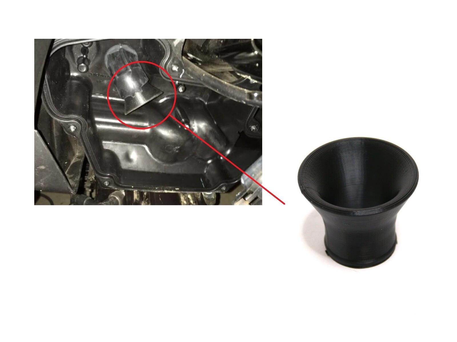 Trumpet Intake Bellmouth Velocity Stack Air Intake Trumpet HONDA MSX125 Grom MK1 ...