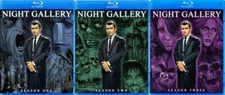 NIGHT GALLERY THE COMPLETE TV SERIES SEASONS 1-3 New Blu-ray 1 2 3 Rod Serling