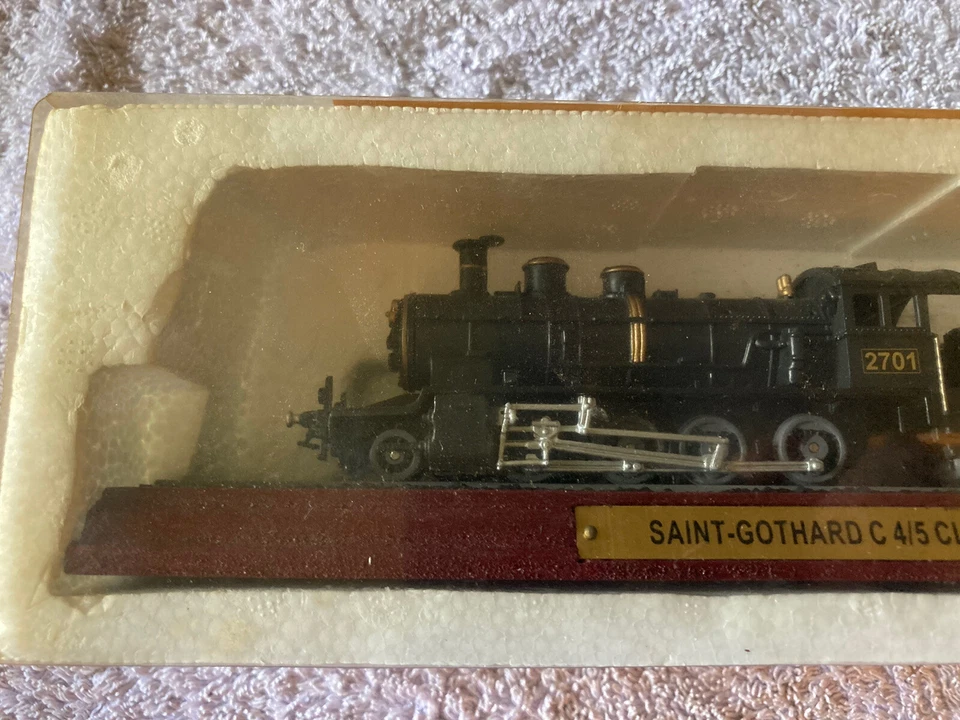 Atlas Edition Train Collection 2-8-0 Tender Saint Gothard C 4/5 Class Lokomotive - Bild 2 von 4