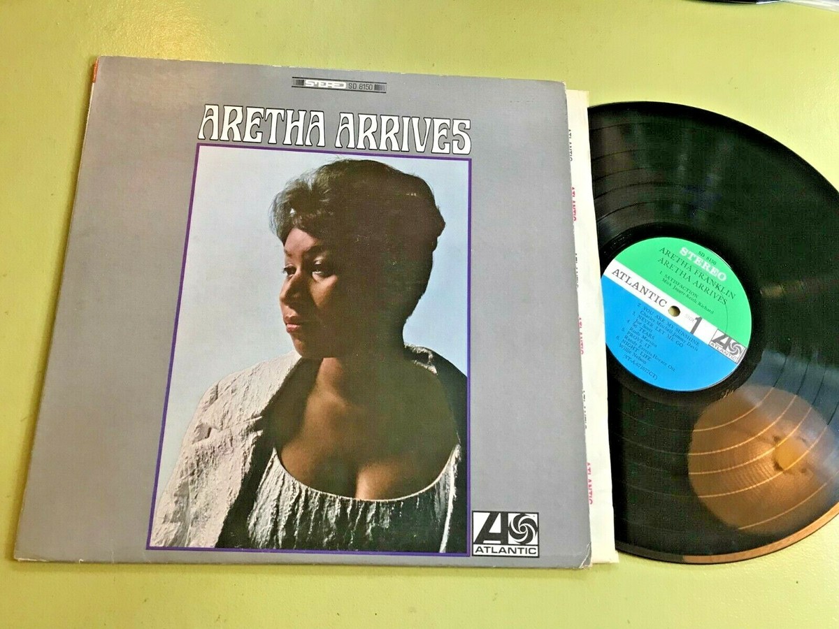 洋楽 LP Aretha Franklin Arrives US ORG Aretha Franklin Arrives 1967 Atlantic sd ‎8150 Stereo orig vinyl