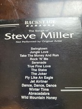 BS6917 STEVE MILLER  SONGS  BACKSTAGE KARAOKE DISC