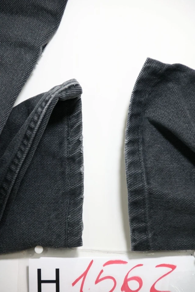 Levi's 615 Negro - Gris (Cod.H1562) Talla 48 W34 L34 Jeans Usados Acortados - Imagen 4 de 4