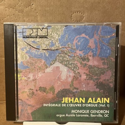 Intégrale De L'Œuvre D'Orgue (Vol. I), Jehan Alain et Monique Gendron