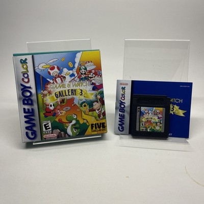Game And Watch Gallery 3 (Nintendo GameBoy Color, 1998) CIB Manual Included