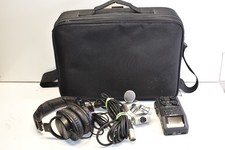 Zoom H6 Handy Recorder w/ XYH-6  MSH-6 Mic Capsules, Travel Case, Headphones