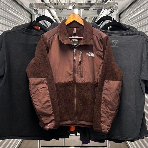 Vintage 2000's Brown Colored Gorp Core The North Face Fleece Sweater