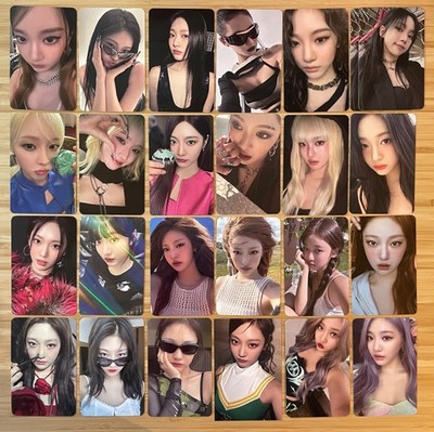 aespa exclusive limited preorder benefit POB photocards