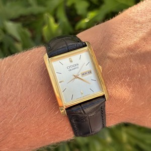 Vintage Citizen Tank Watch | eBay