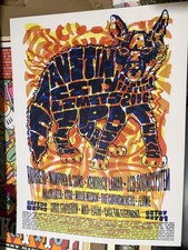 2016 Austin City Limits Music Festival Comm. Poster Radiohead Kendrick Lamar