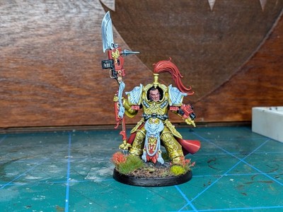 Shield Captain in Allarus Termintor Armour, Warhammer 40k, Custodes [ProPainted]