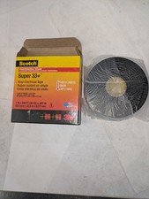 3M SCOTCH SUPER 33 VINYL ELECTRICAL TAPE 1 IN X 108FT X .007 IN 25,4MM X 32,9MM