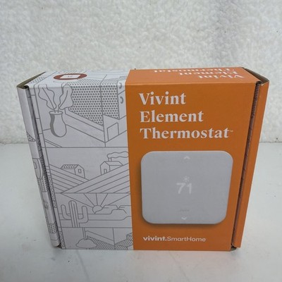 Vivint Element Smart Thermostat  zWave Plus V-SCT-200 ( MISSING THE BASE PLATE )
