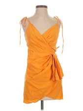 House of CB Women Orange Cocktail Dress S