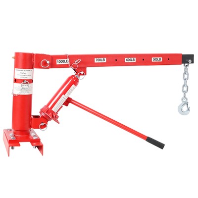 360° Swivel Lift Crane 4 Capacity 500 /600 /700 /1000 lbs Pickup Truck Bed Hoist