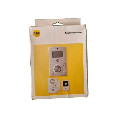 Yale Mini Wireless Alarm Kit YSGA02-W Einfache Einrichtung. Weiß .Neu.