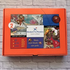 Hooked On Phonics Learn To Read 1998 Level 2 Orange Home School Sealed Cards