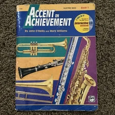 Alfred Accent on Achievement 1 Electric Bass Book & CD