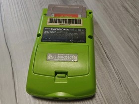 Nintendo Game Boy Color Kiwi Handheld System w game(CGB-001) TESTED & WORKING