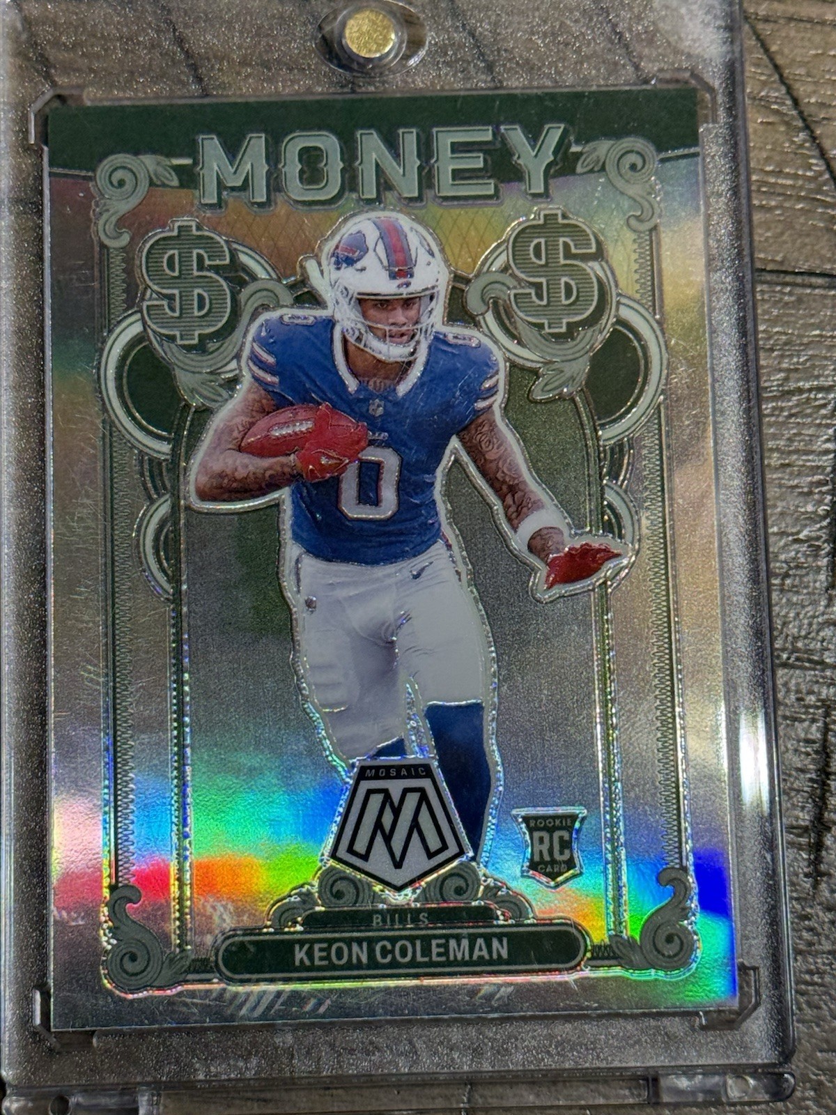 2024 Panini Mosaic - Money Keon Coleman #15 (RC)