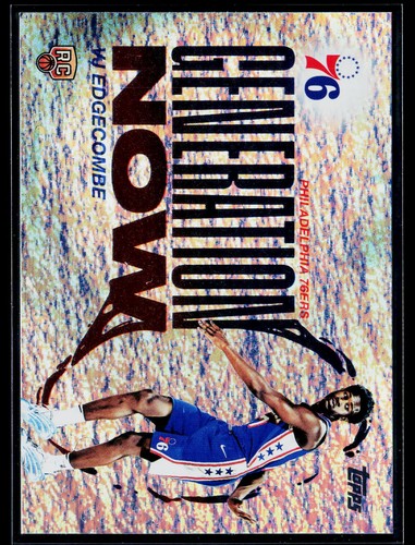 2025-26 Topps #GN-3 VJ Edgecombe Generation Now Holo Foil