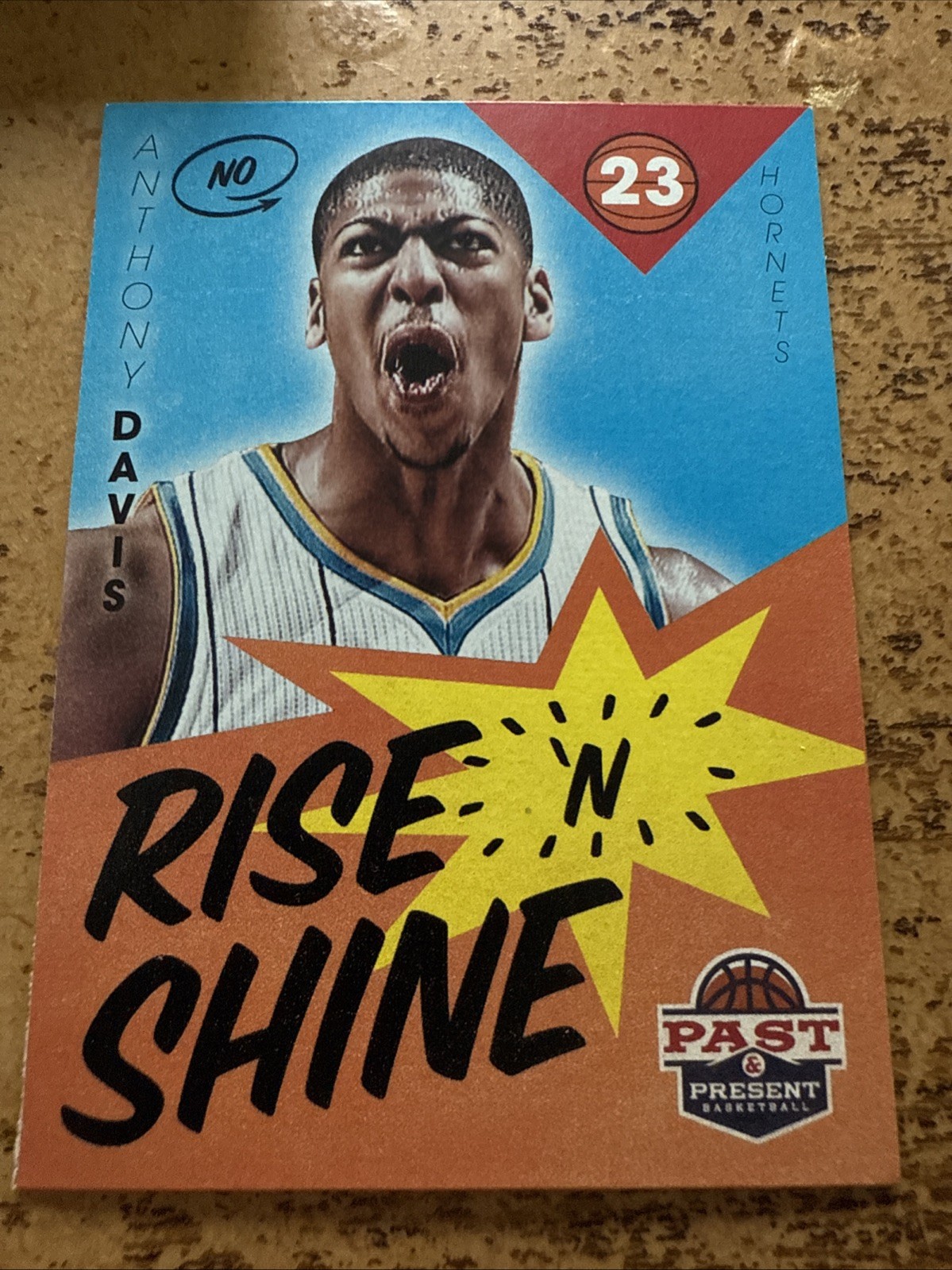 ANTHONY DAVIS 2012-13 PAST AND PRESENT ROOKIE RISE 'N SHINE #64 RC NM+ Card NBA