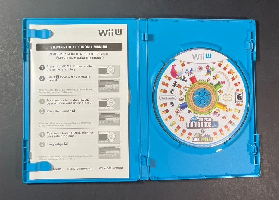 New Super Mario Bros U + New Super Luigi U (Wii U) USED - Image 2 of 4