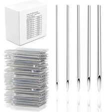 100Pcs Piercing Needles Kit - Yugui Mixed 12G 14G 16G 18G 20G Body Mix-100pcs