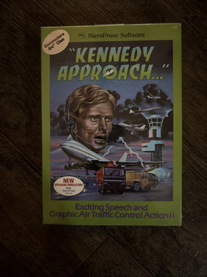 Rare Kennedy Approach For Commodore 64 Unopened Sealed 