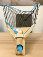 VIDEO Assembled Kiwico Table Tennis Ball Launcher Ping Pong Robot Eureka Crate
