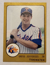 1988 Pro Cards Tidewater Tides Gregg Jeffries Minor League card Mets