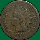 1881 Indian Head Cent Good G Coin #35365