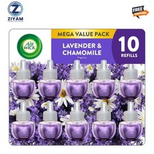 Air Wick Plug-In Scented Oil Refill 10ct Lavender  Chamomile Air Freshener