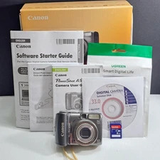 Canon PowerShot A590 IS 8.0MP Digital Camera - Gray