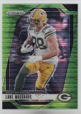 2024 Panini Prizm Neon Green Pulsar Prizm Luke Musgrave #105 0c9e