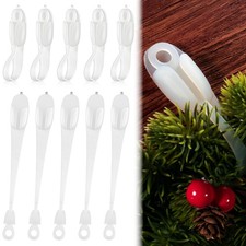 Duseu 10PK Christmas Garland Hangers for Mantle Wreath Stockings Adhesive