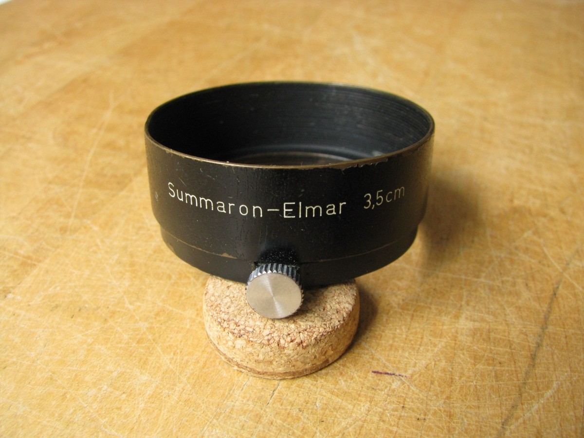 Leica FOOKH Hood Summaron Elmar 35mm ② Black Leica FOOKH Lens Hood for Leica 3.5cm Elmar 35mm Summaron