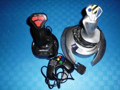 PC Joysticks Controller  Gamepad Thrustmaster Quadral Konvolut
