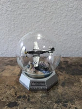 The Franklin Mint IMA North American P-51 Mustang Airplane Globe Figurine 