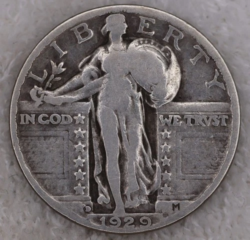 Standing Liberty Quarter 1929-D