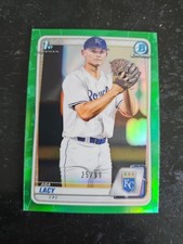 Asa Lacy 2020 Bowman Chrome 1st Green Refractor /99