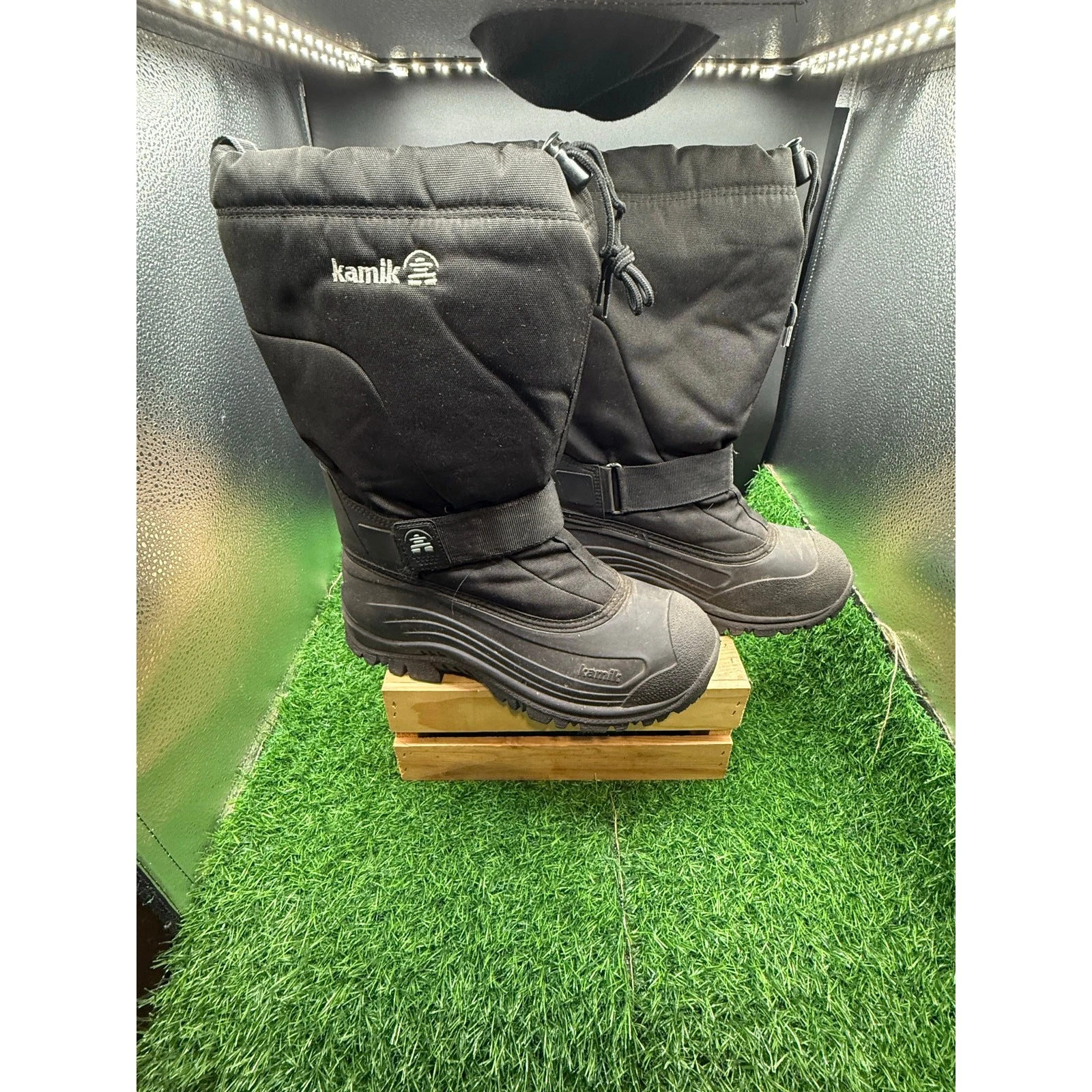 Kamik Men’s Greenbay 4 Boots-Waterproof 600D Nylon/Rubber Shell, Sz 10