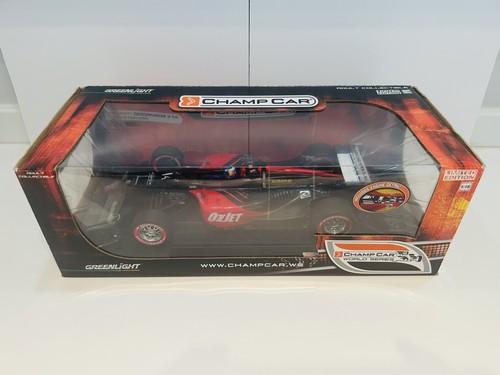 ROBERT DOORNBOS 2008 #14 OZJET CHAMP CAR 1/18 INDY GREENLIGHT DIECAST