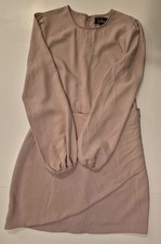 **Lulus** Size M Pink Wrap Long Sleeve Mini Dress