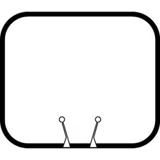 Traffic Cone Sign, 10 1/2 In H, 12 3/4 In W, 535-00097, 535-00097