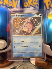 Pokémon TCG Slowpoke Scarlet Violet Paldean Fates Shiny Rare Card 116/091 on eBay