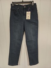 Gloria Vanderbilt Amanda Classic Rise Tapered Jeans Alton 6 Short 28x29 Stretch