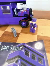 LEGO Harry Potter Knight Bus 4755 w/manual & mini-figures.  Please read details.